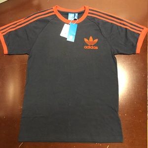 adidas Shirts - ADIDAS Blue CLFN TEE BQ7546 short sleeve Tshirt adidas Shirts - ADIDAS Blue CLFN TEE BQ7546 short sleeve Tshirt